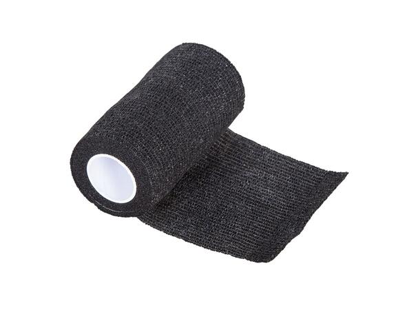 SCANSPORT Quickfix 10cm x 4,5m Sort 0 Elastisk selvheftende bandasje. 